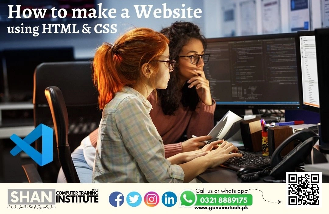 How to make Website web development course