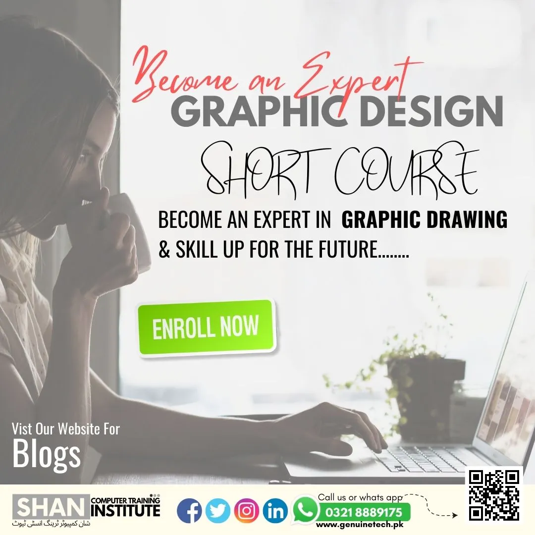 Expert Graphic Design Short Course in Lahore