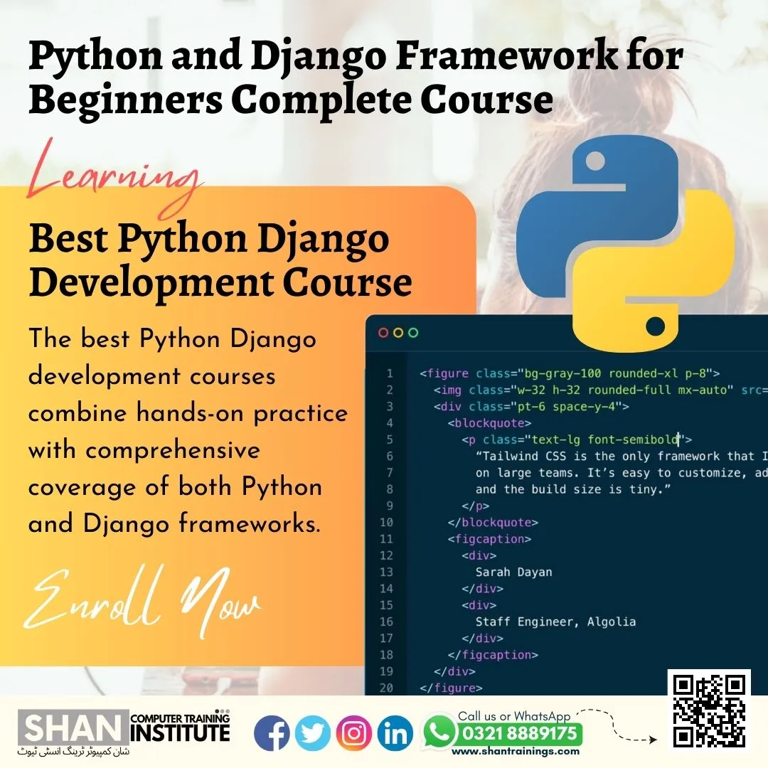 Python and Django Framework for Beginners Complete Course